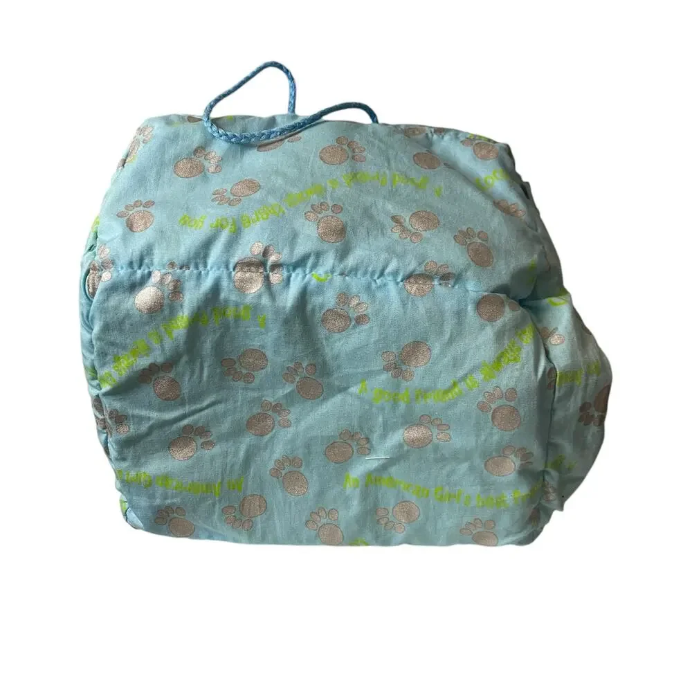 Vintage American Girl Pet Coconut’s Reversible Soft Dog House Tent